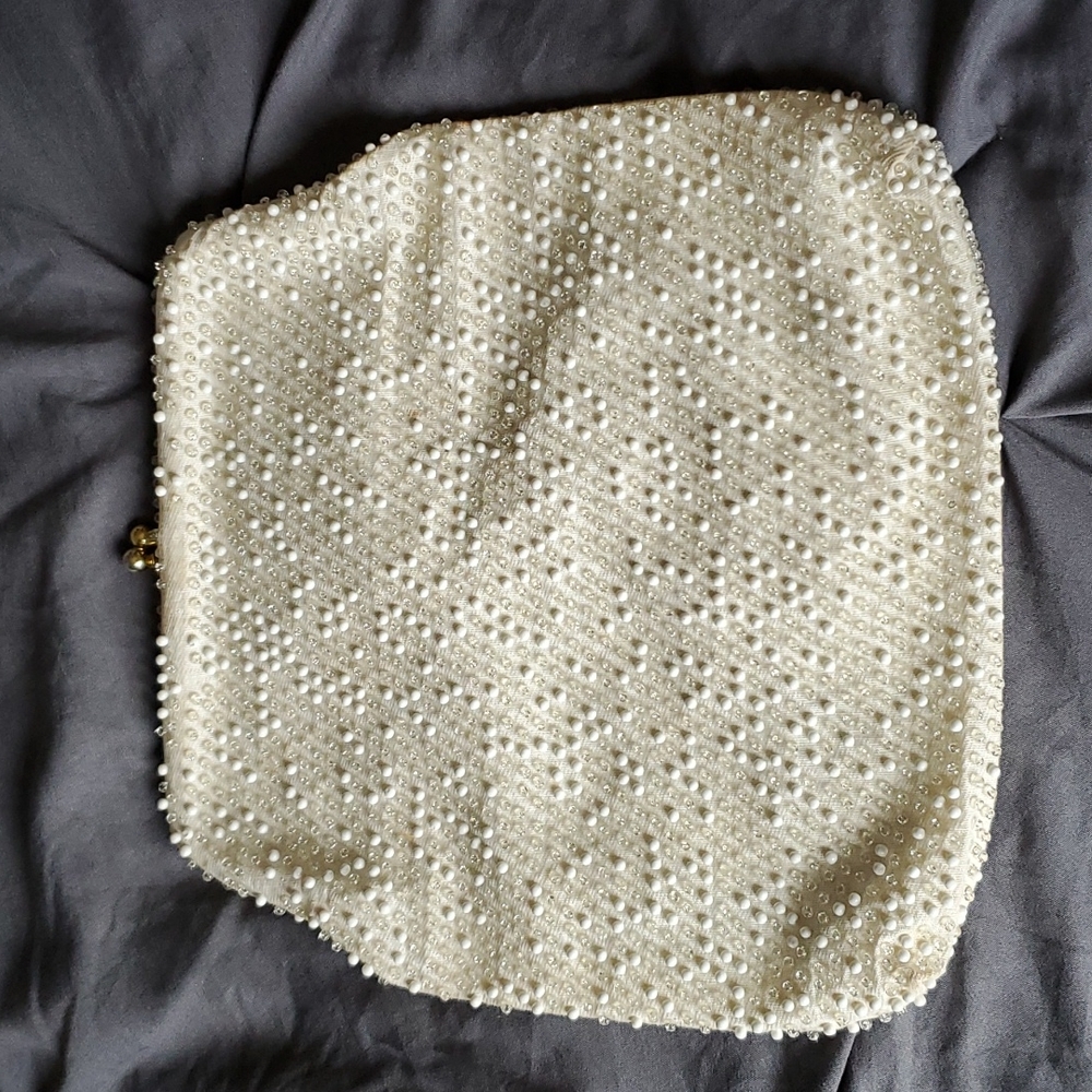 Vintage Beaded clutch